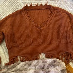 Knit sweater